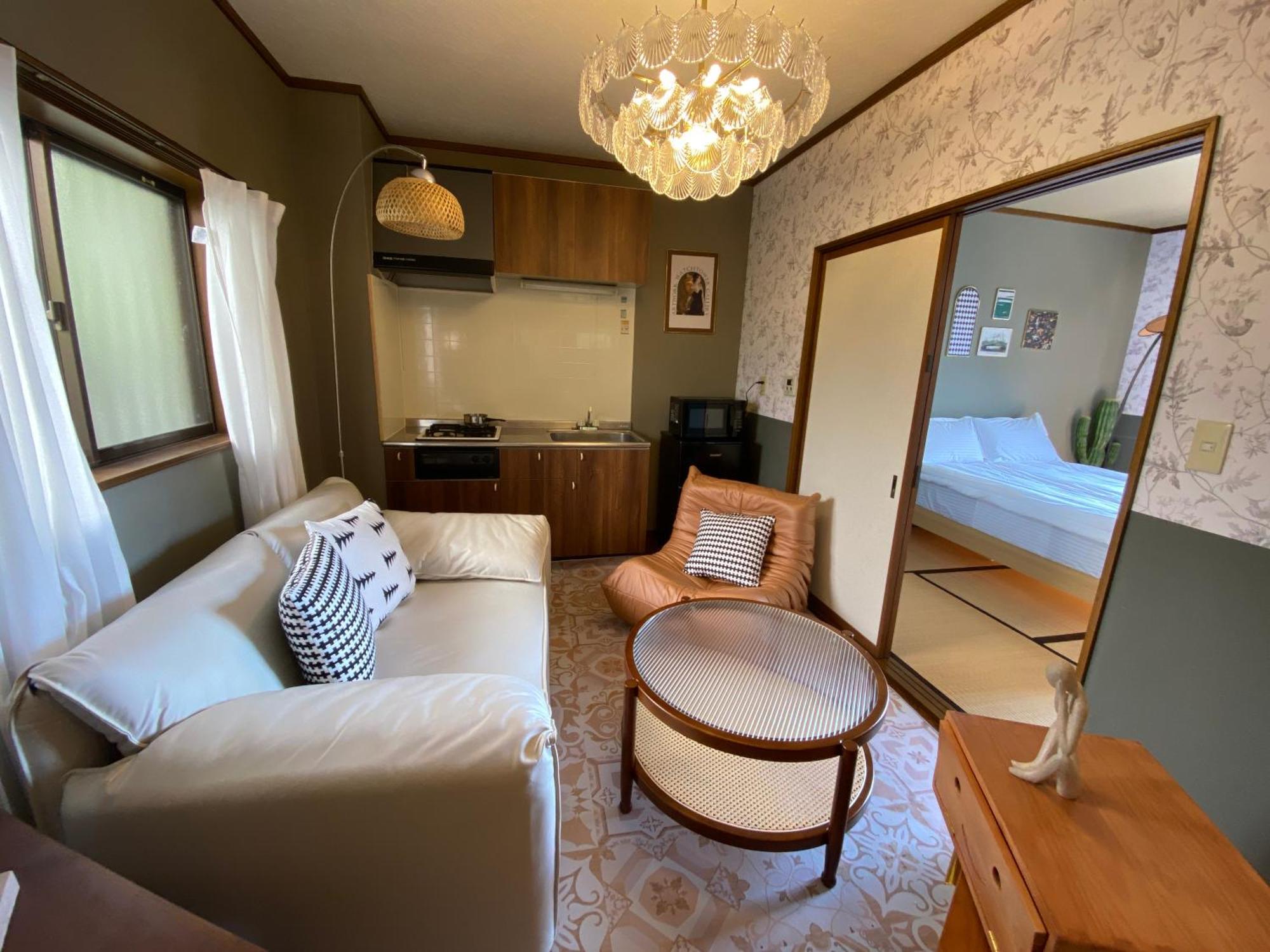 森の中富士山見える部屋202 Appartement Hakone Buitenkant foto